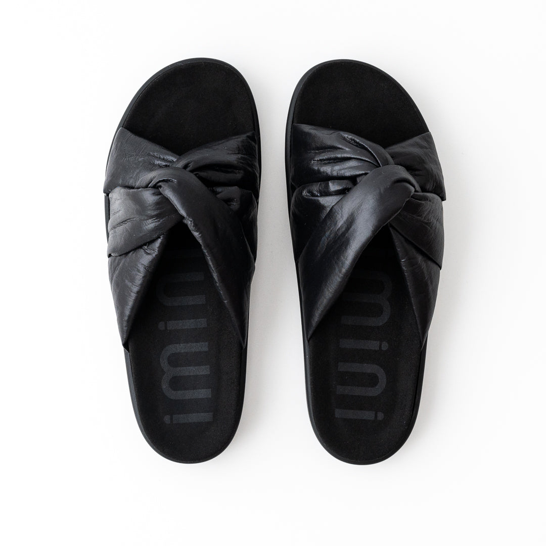 imini Amelie 1000-99 Pantolette mit wechselbarem Fußbett, vegan und modern